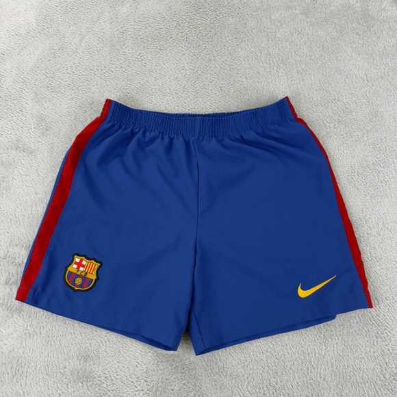 Nike FC Barcelona Soccer Athletic Shorts Youth Size XL - Picture 1 of 8